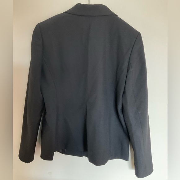 Kasper black notched collar buttoned jacket - Picture 2 of 6